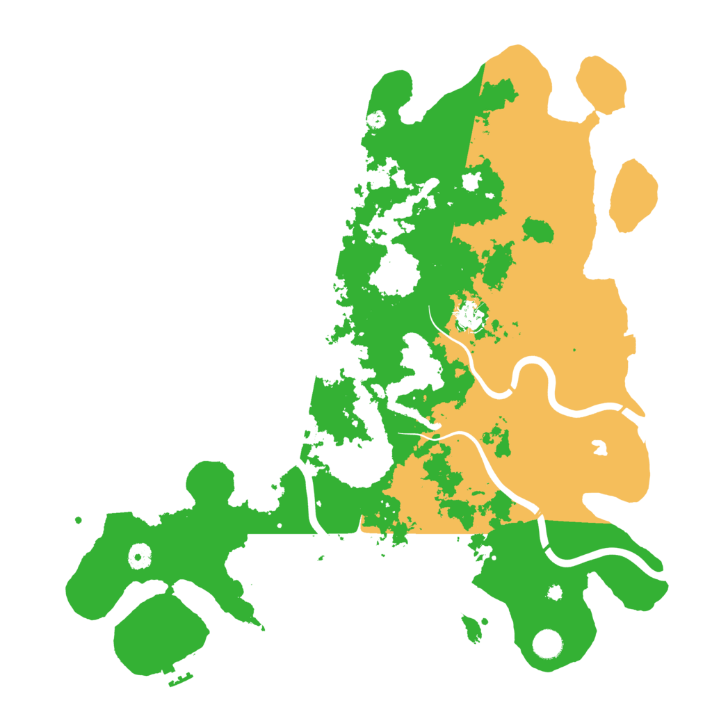 Biome Rust Map: Procedural Map, Size: 4250, Seed: 309264911