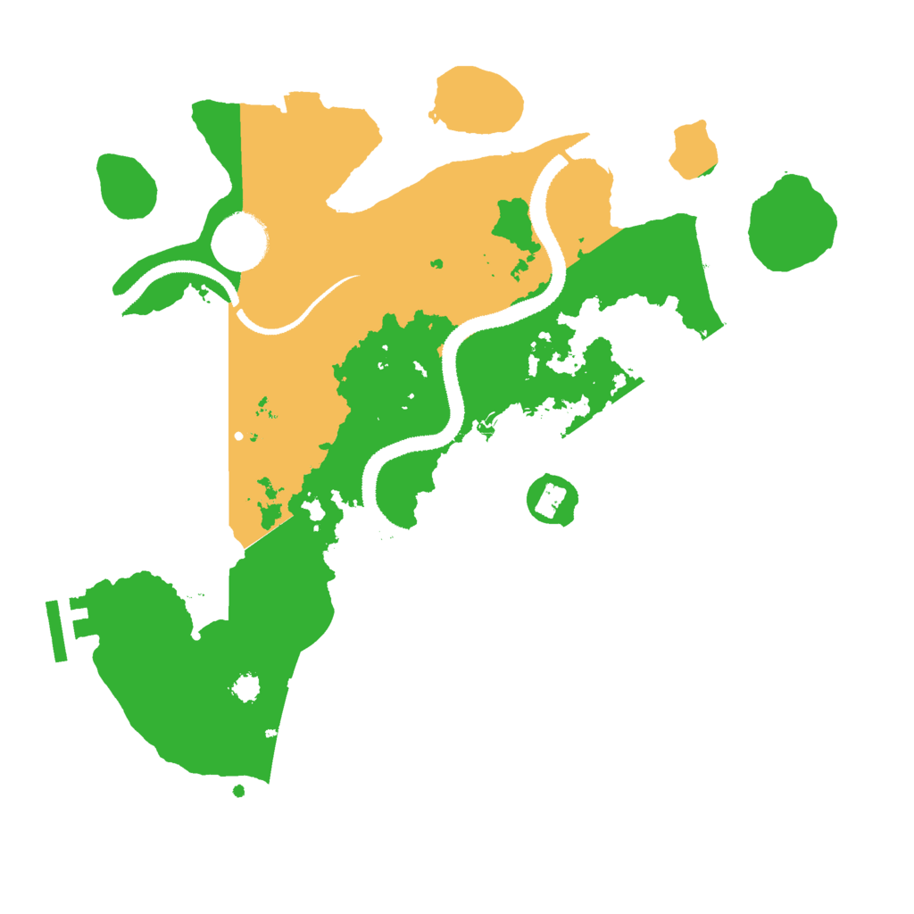 Biome Rust Map: Procedural Map, Size: 3000, Seed: 715049380
