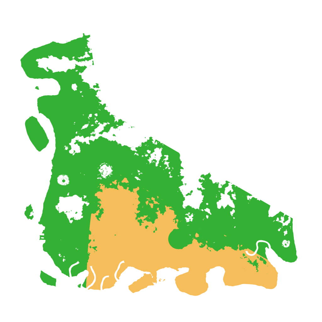 Biome Rust Map: Procedural Map, Size: 4250, Seed: 606672815