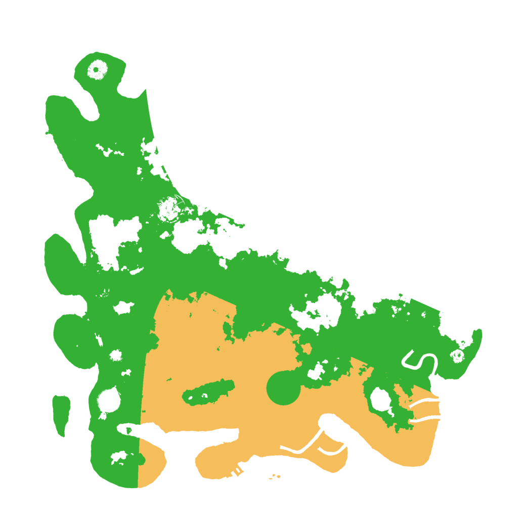 Biome Rust Map: Procedural Map, Size: 4000, Seed: 56784