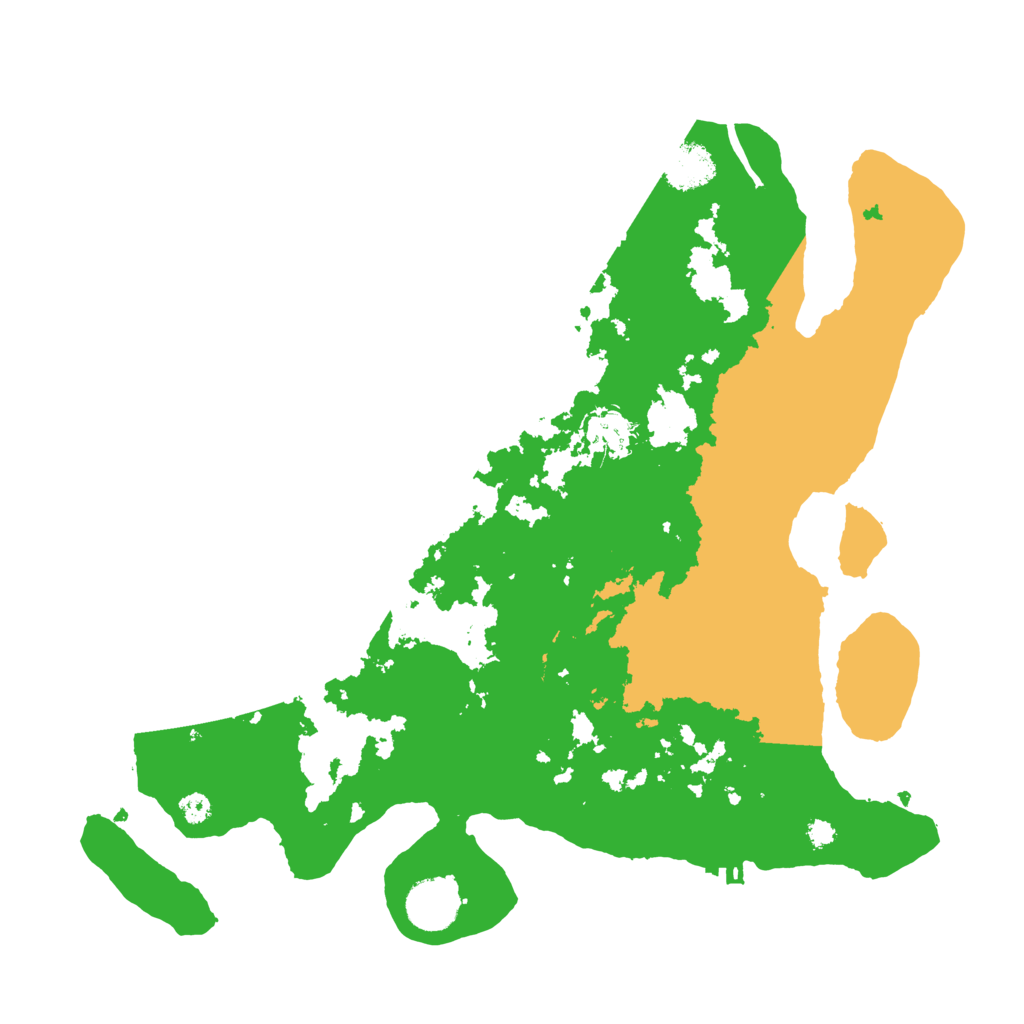 Biome Rust Map: Procedural Map, Size: 3500, Seed: 1965151854