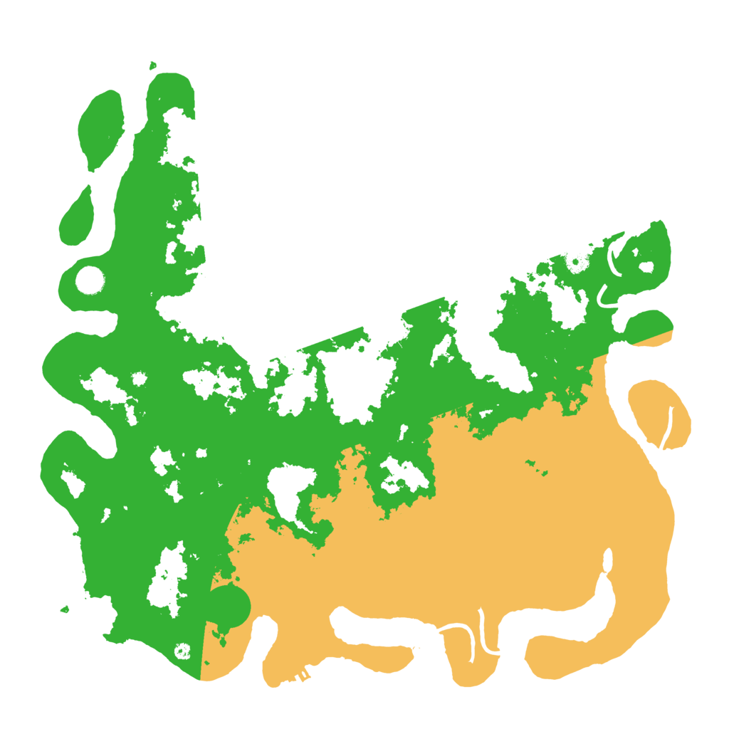 Biome Rust Map: Procedural Map, Size: 4500, Seed: 914057919