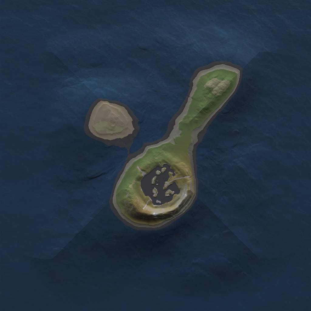 Rust Map: Barren, Size: 1200, Seed: 666, 3 Monuments