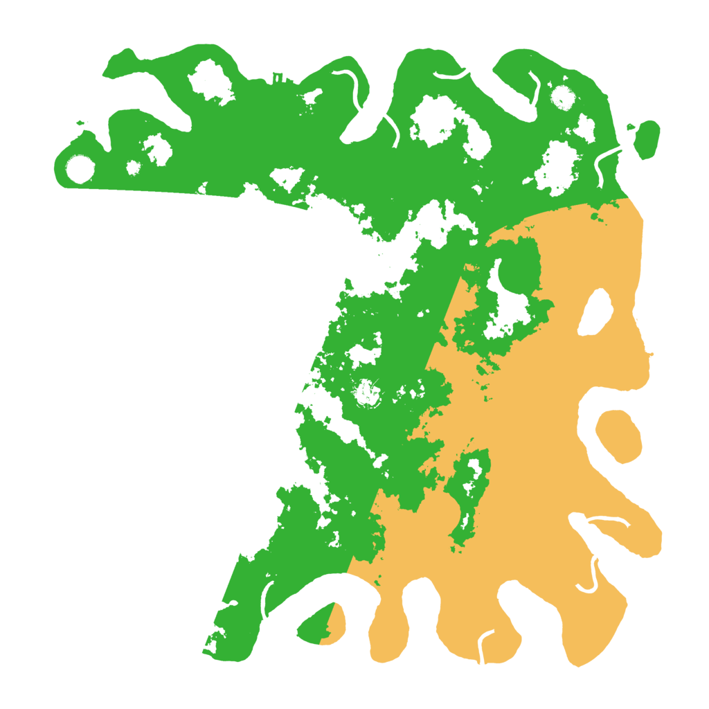 Biome Rust Map: Procedural Map, Size: 4500, Seed: 1544416430