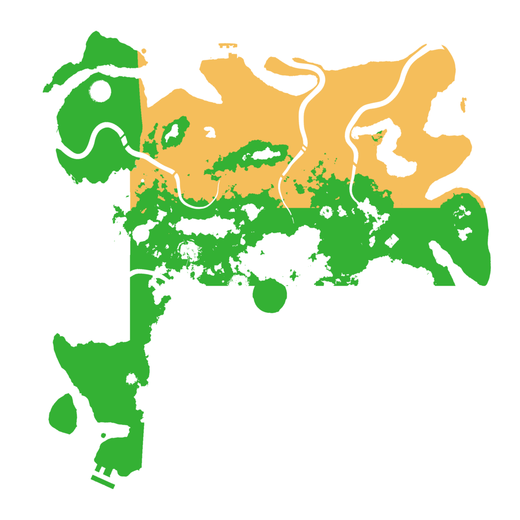 Biome Rust Map: Procedural Map, Size: 4250, Seed: 483945967
