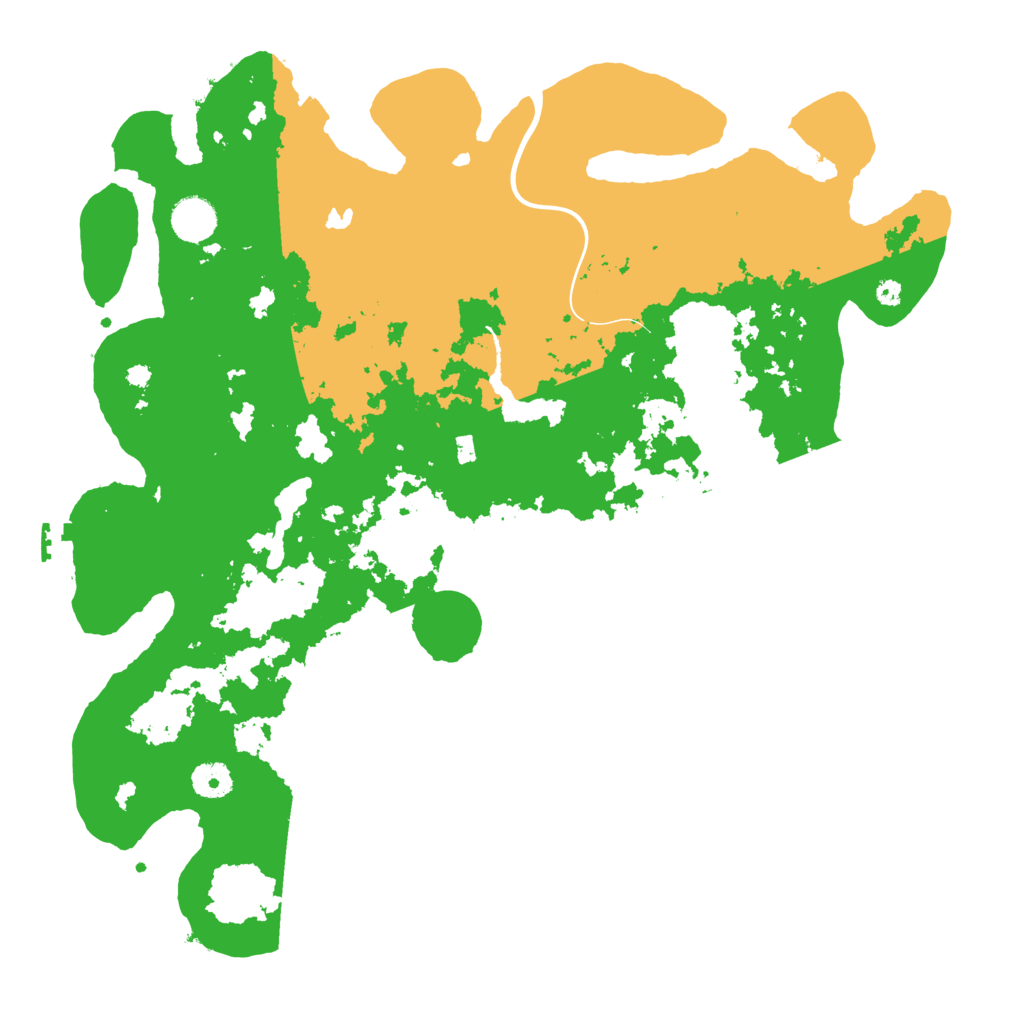 Biome Rust Map: Procedural Map, Size: 4000, Seed: 1168421673