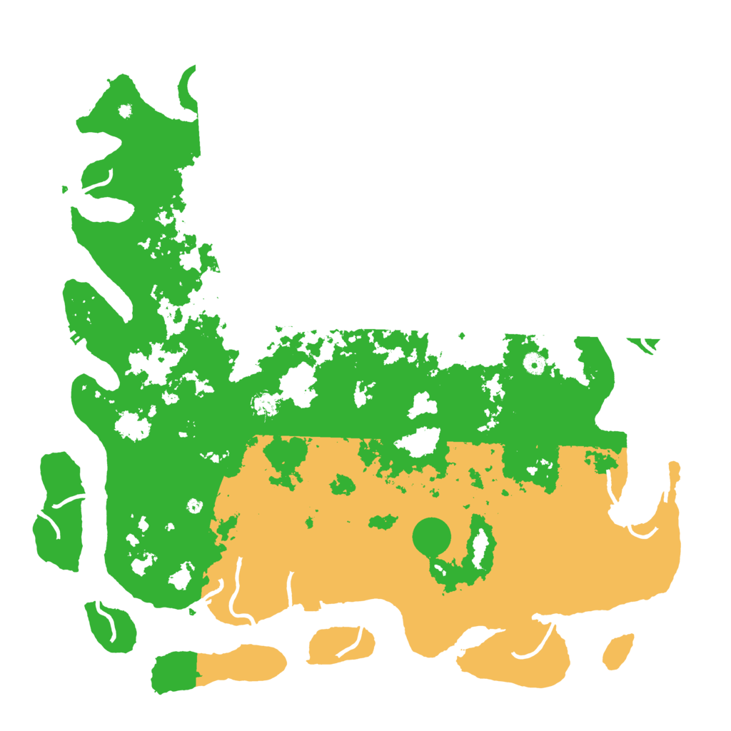 Biome Rust Map: Procedural Map, Size: 5000, Seed: 1515