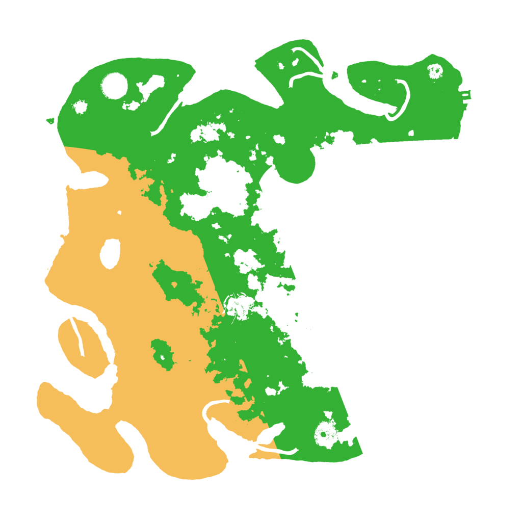 Biome Rust Map: Procedural Map, Size: 3500, Seed: 56791634