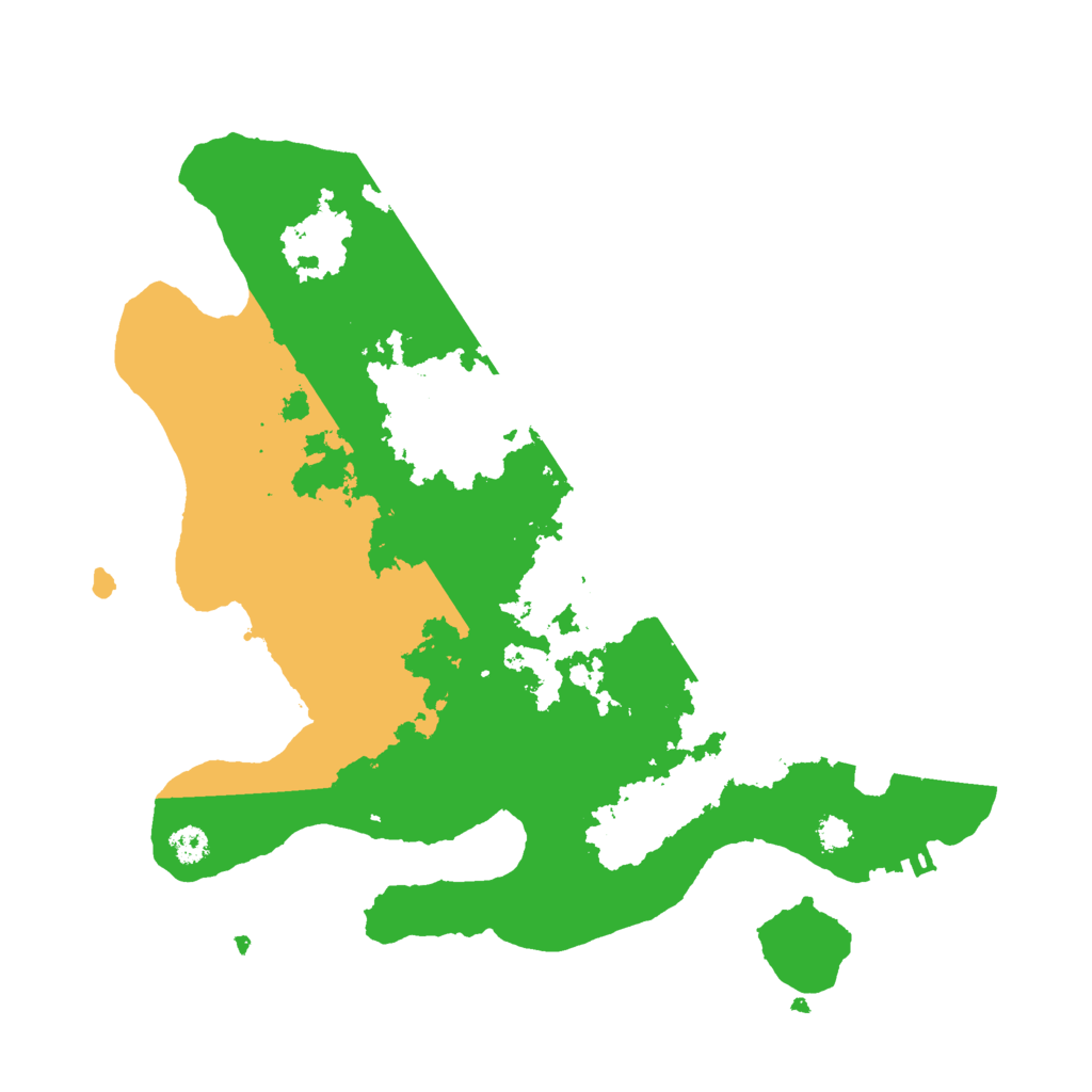 Biome Rust Map: Procedural Map, Size: 3000, Seed: 10549248