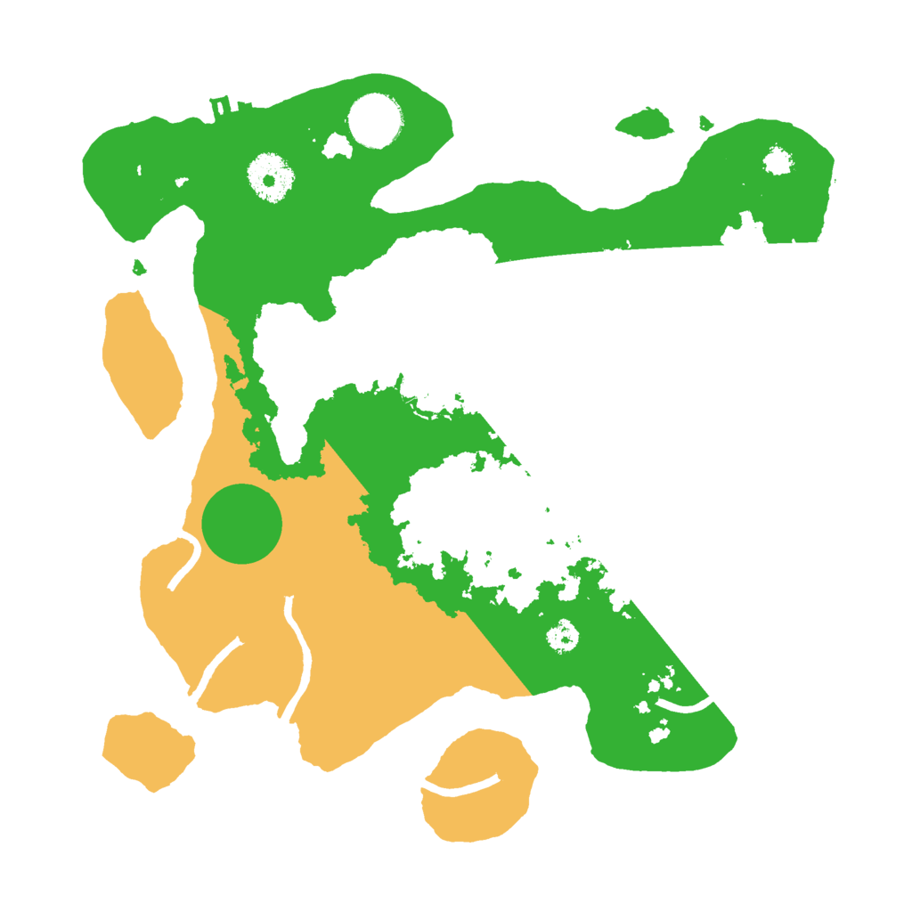 Biome Rust Map: Procedural Map, Size: 3000, Seed: 778963770
