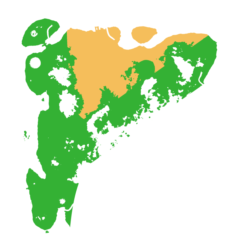 Biome Rust Map: Procedural Map, Size: 4000, Seed: 190061304