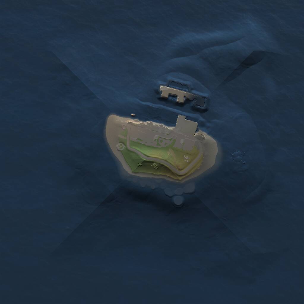 Rust Map: Procedural Map, Size: 1000, Seed: 10690651, 2 Monuments