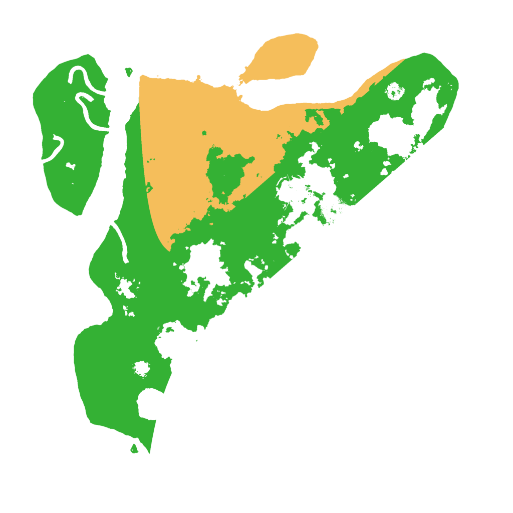 Biome Rust Map: Procedural Map, Size: 3000, Seed: 1646648929