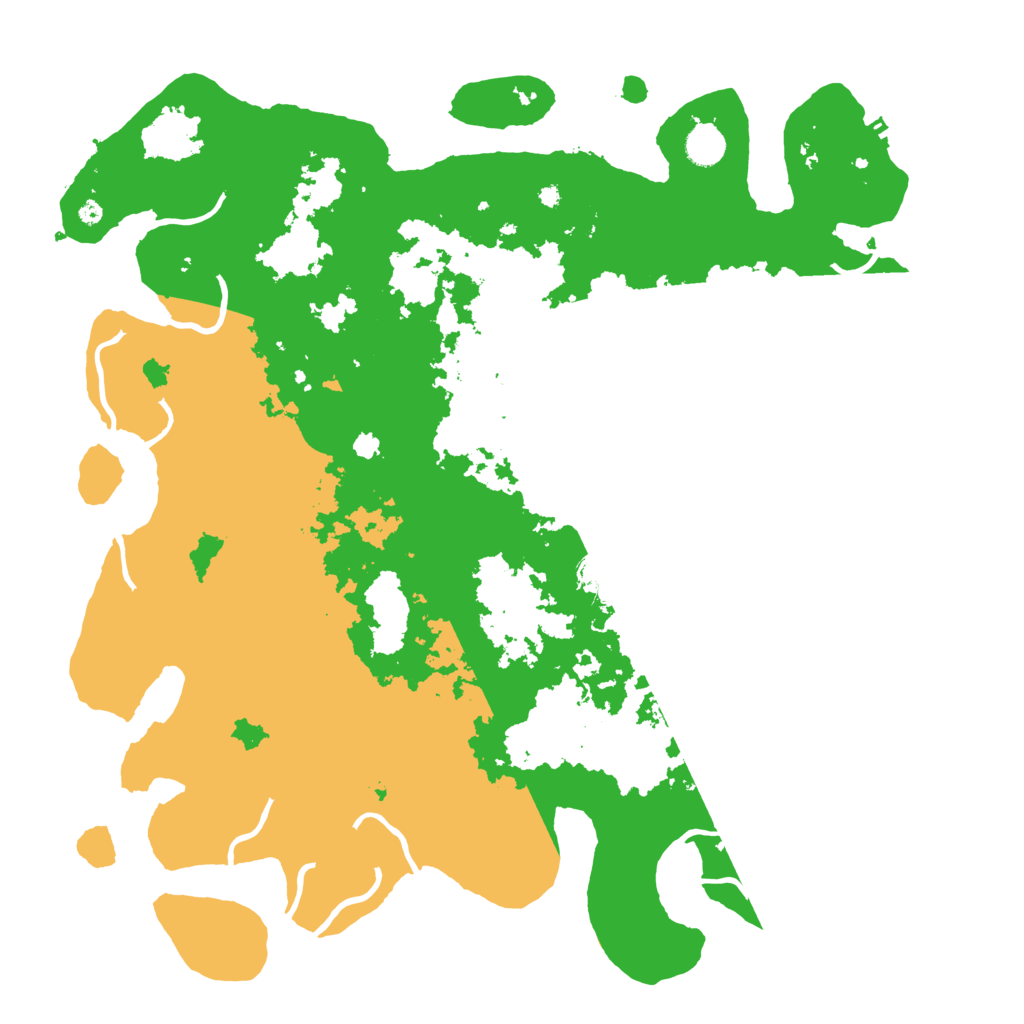 Biome Rust Map: Procedural Map, Size: 4500, Seed: 2135566765