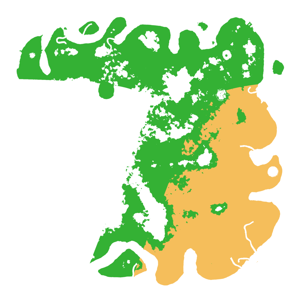 Biome Rust Map: Procedural Map, Size: 5000, Seed: 5012023