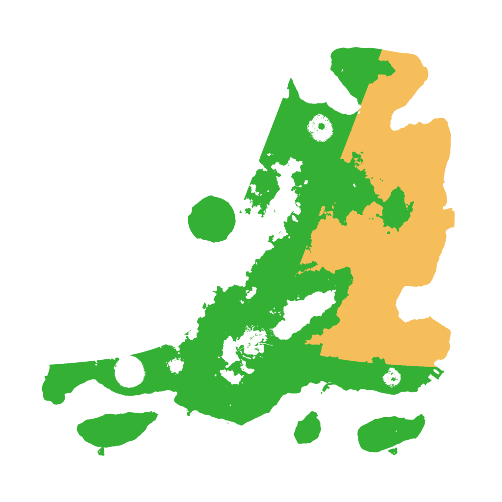 Biome Rust Map: Procedural Map, Size: 3000, Seed: 875262597