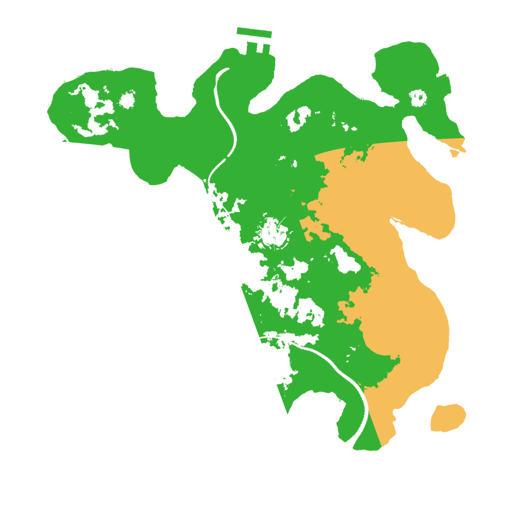 Biome Rust Map: Procedural Map, Size: 3000, Seed: 493729348