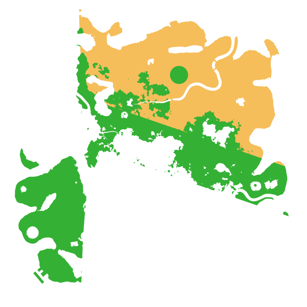 Biome Rust Map: Procedural Map, Size: 4500, Seed: 1635296367