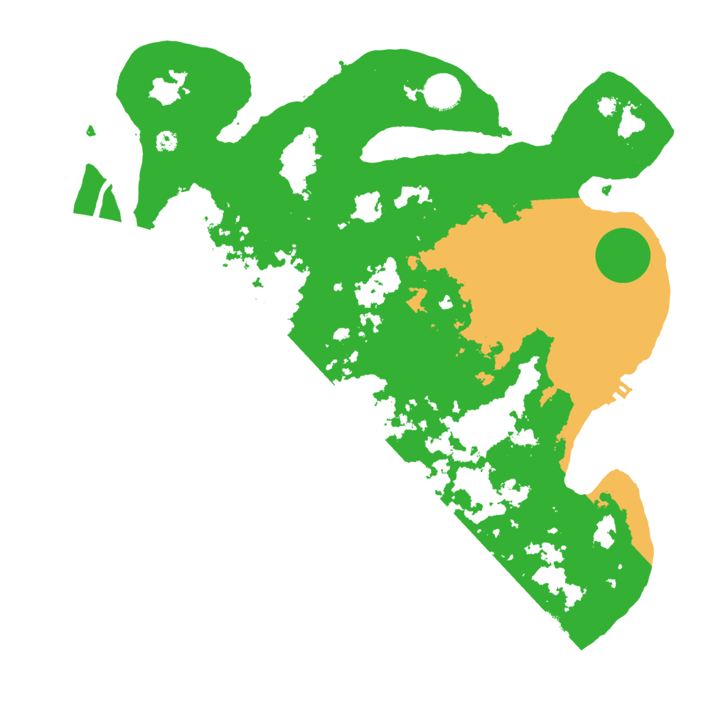 Biome Rust Map: Procedural Map, Size: 3500, Seed: 279454312