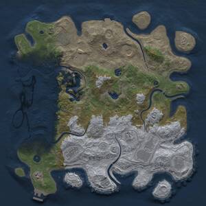 Thumbnail Rust Map: Procedural Map, Size: 4250, Seed: 311155707, 16 Monuments