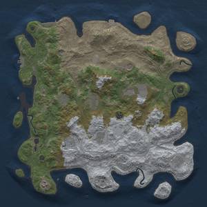 Thumbnail Rust Map: Procedural Map, Size: 4250, Seed: 311155707, 18 Monuments