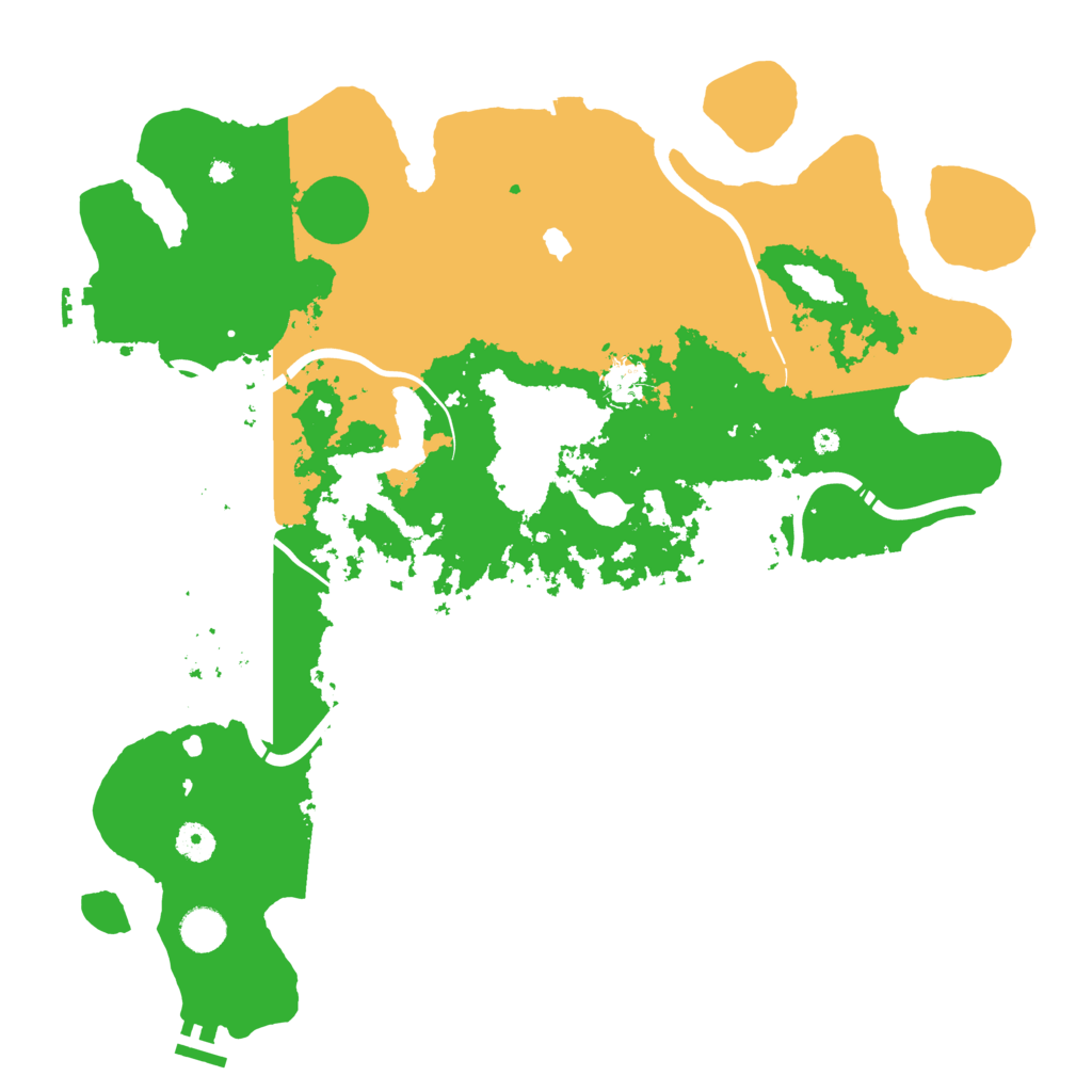Biome Rust Map: Procedural Map, Size: 4250, Seed: 311155707