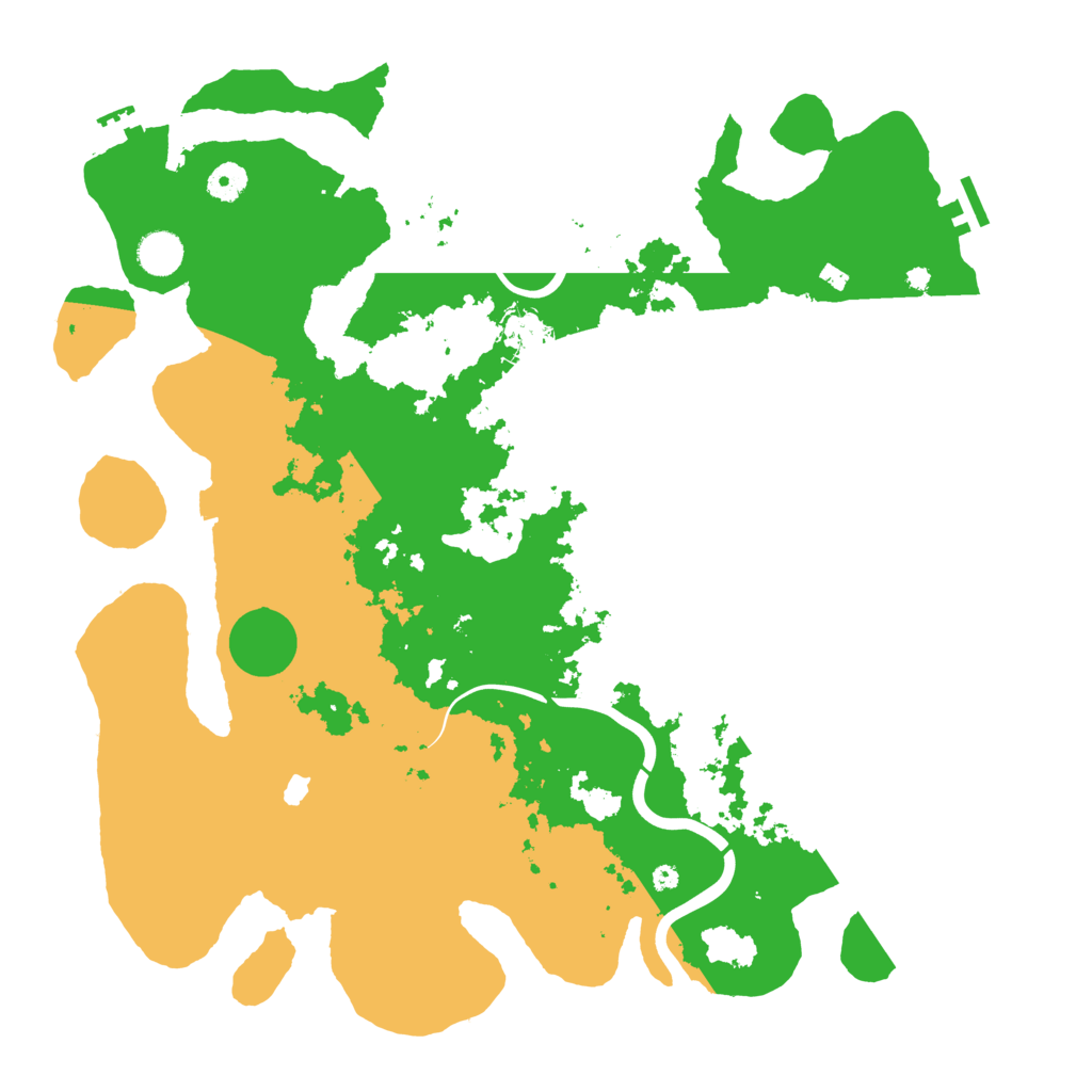 Biome Rust Map: Procedural Map, Size: 4250, Seed: 1004339989