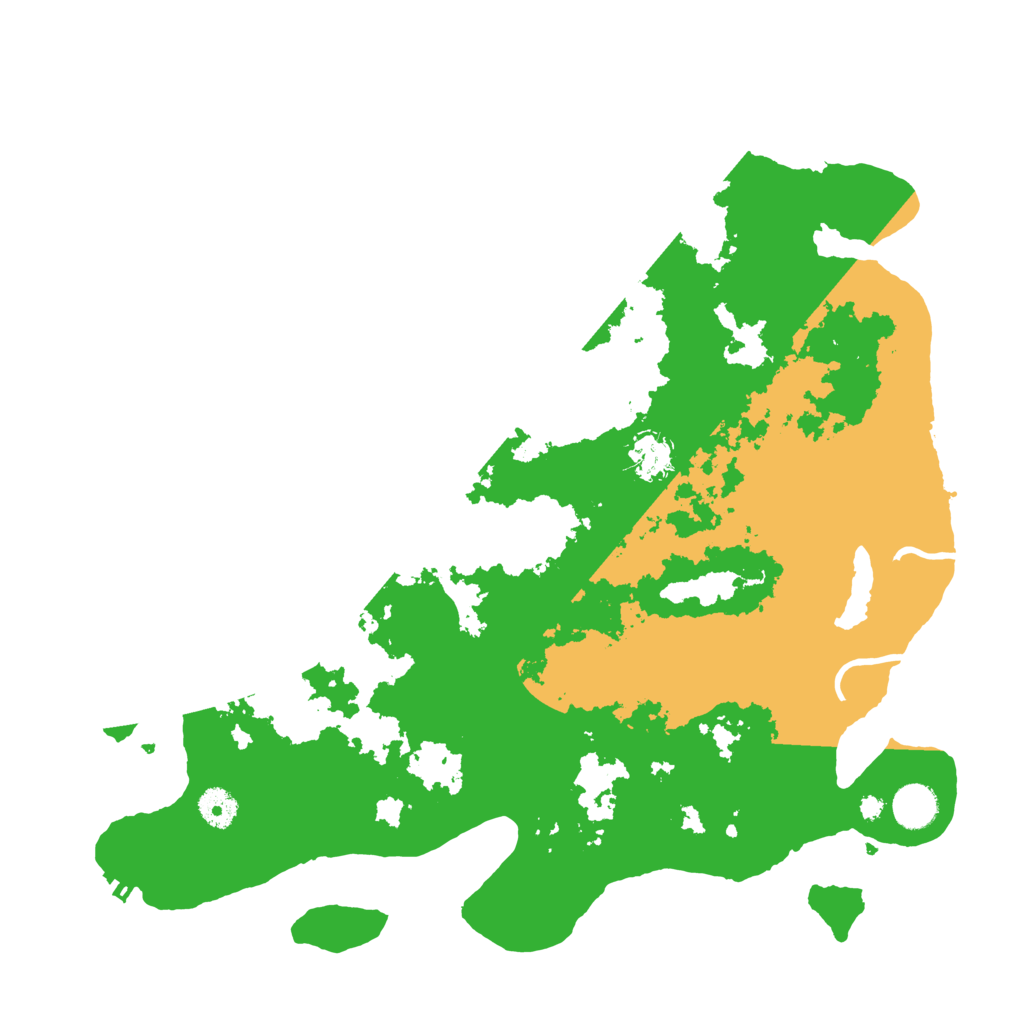 Biome Rust Map: Procedural Map, Size: 4000, Seed: 192567192