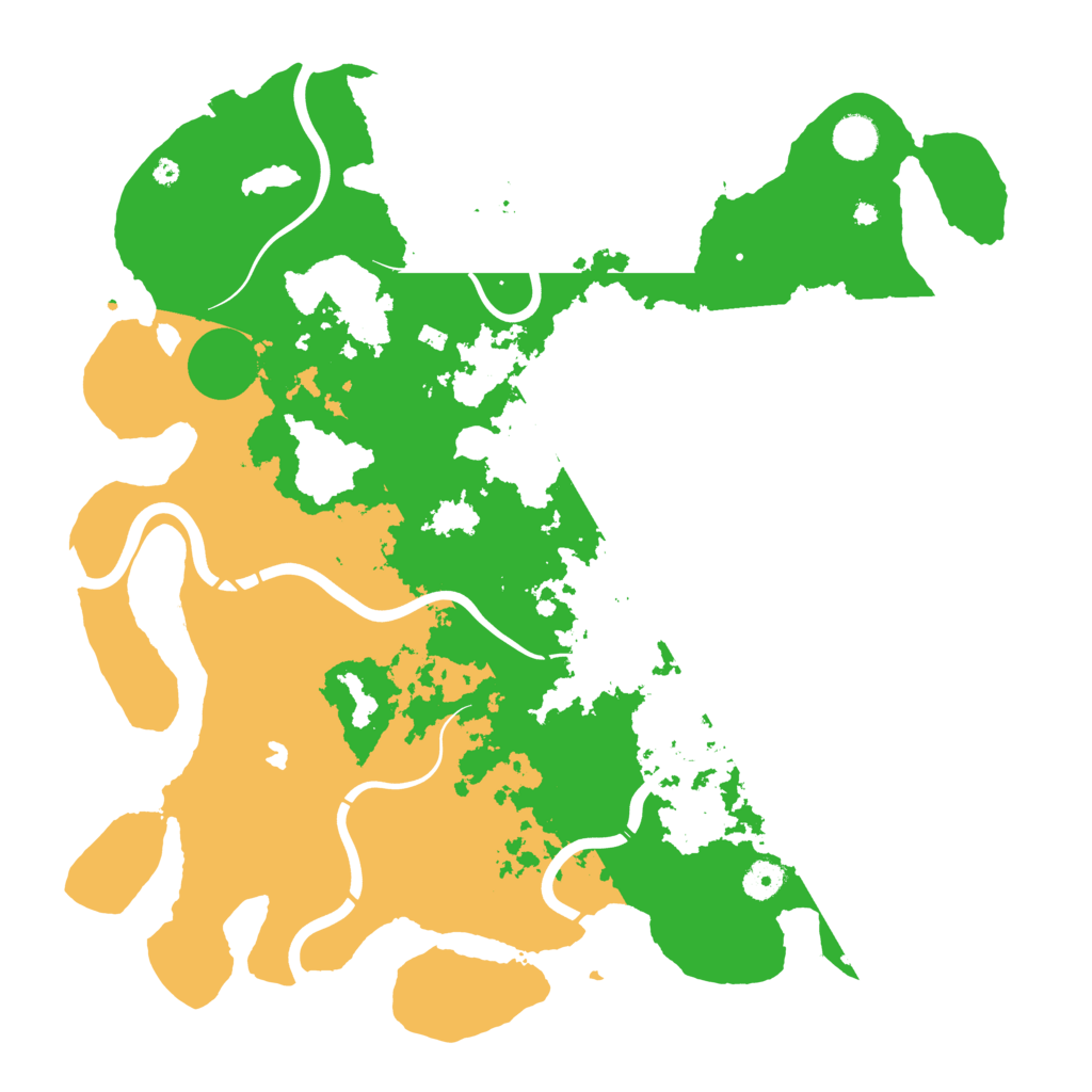 Biome Rust Map: Procedural Map, Size: 4250, Seed: 134855042