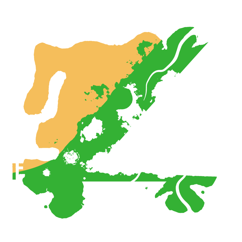 Biome Rust Map: Procedural Map, Size: 3000, Seed: 724182398