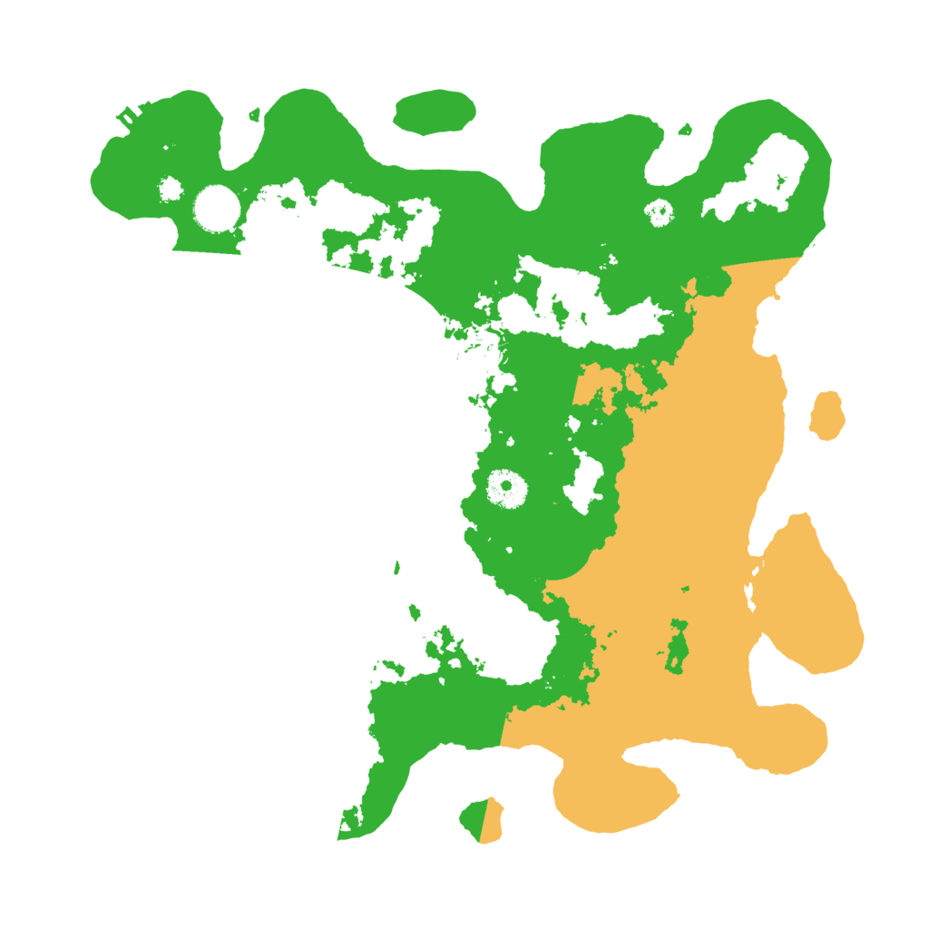 Biome Rust Map: Procedural Map, Size: 3500, Seed: 89012734