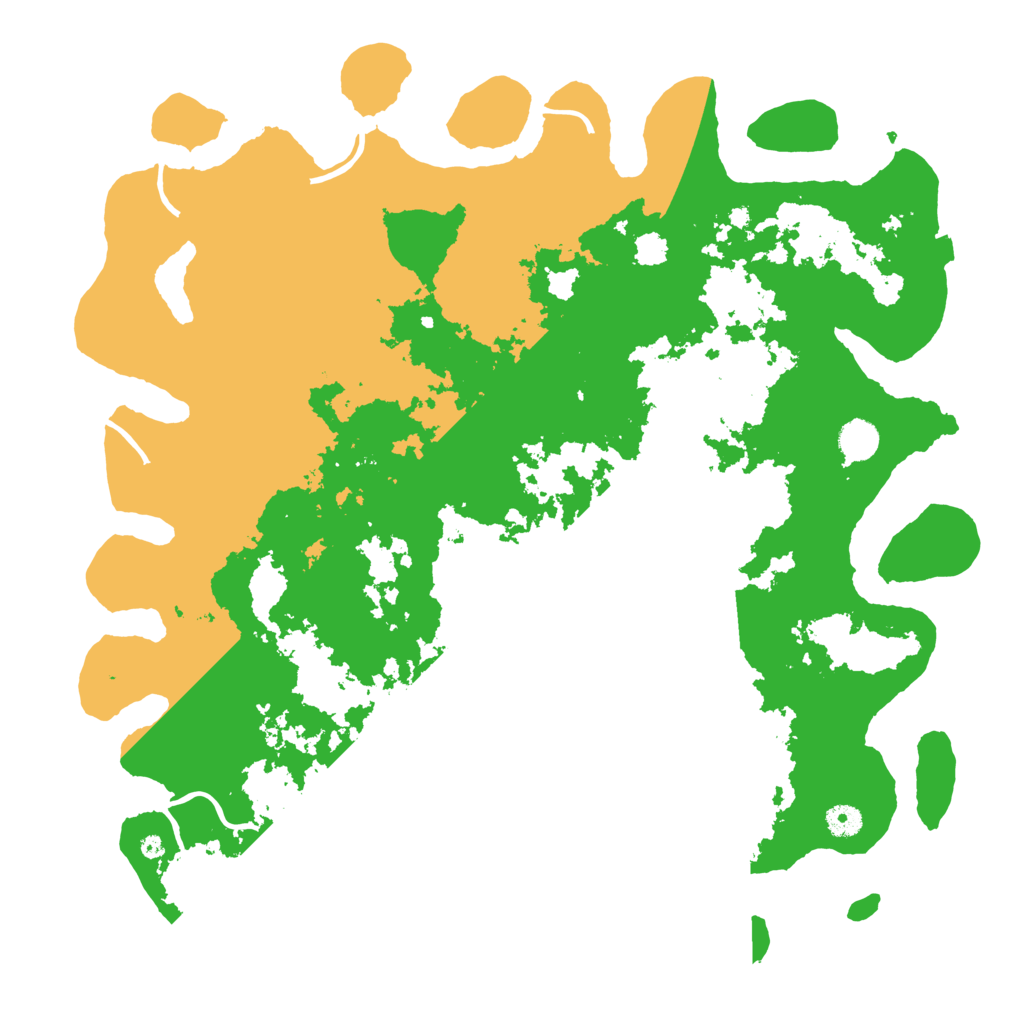 Biome Rust Map: Procedural Map, Size: 4500, Seed: 825282913