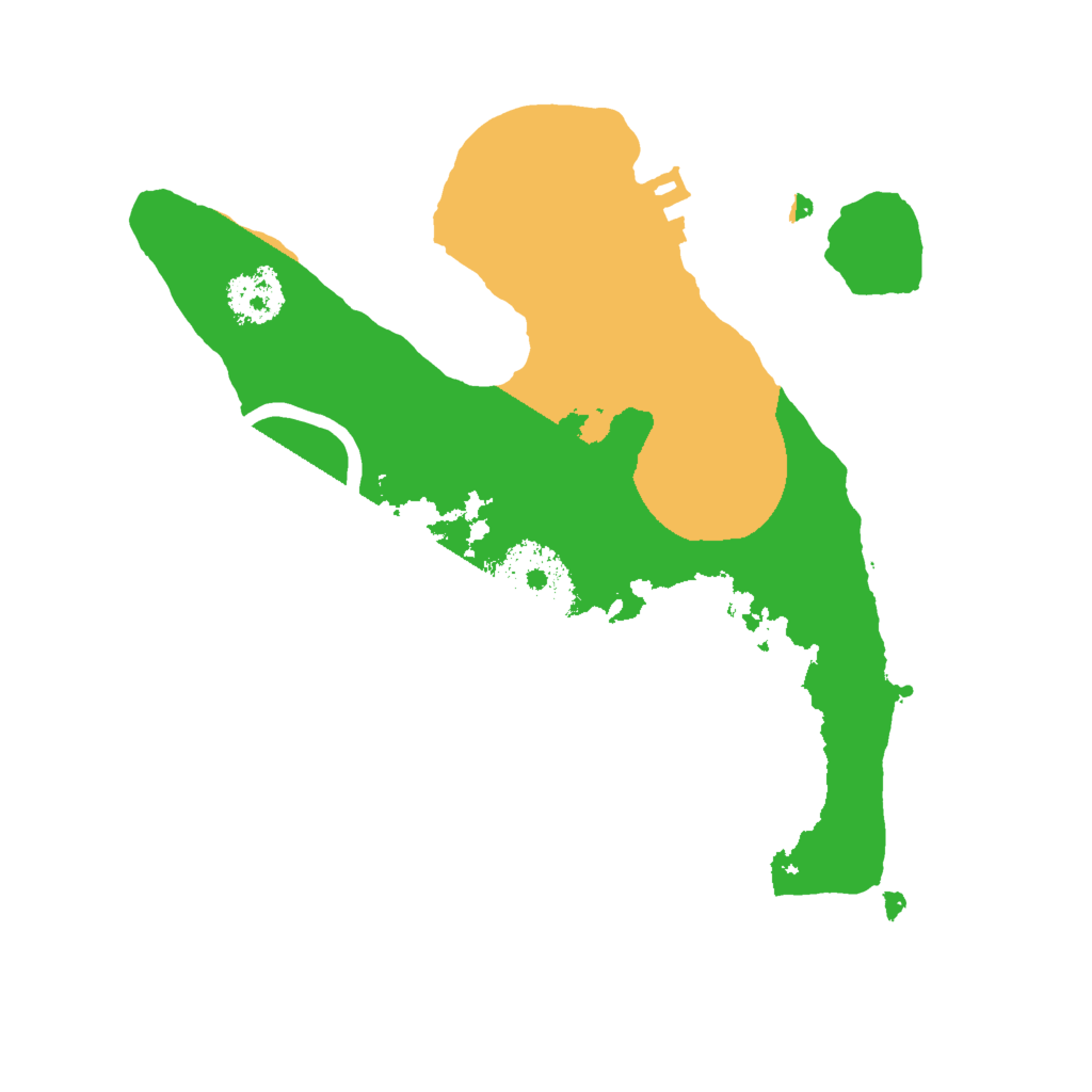 Biome Rust Map: Procedural Map, Size: 2000, Seed: 2130716592