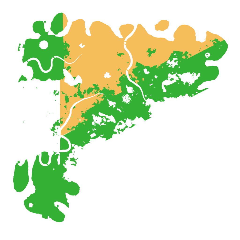 Biome Rust Map: Procedural Map, Size: 4800, Seed: 1992784612