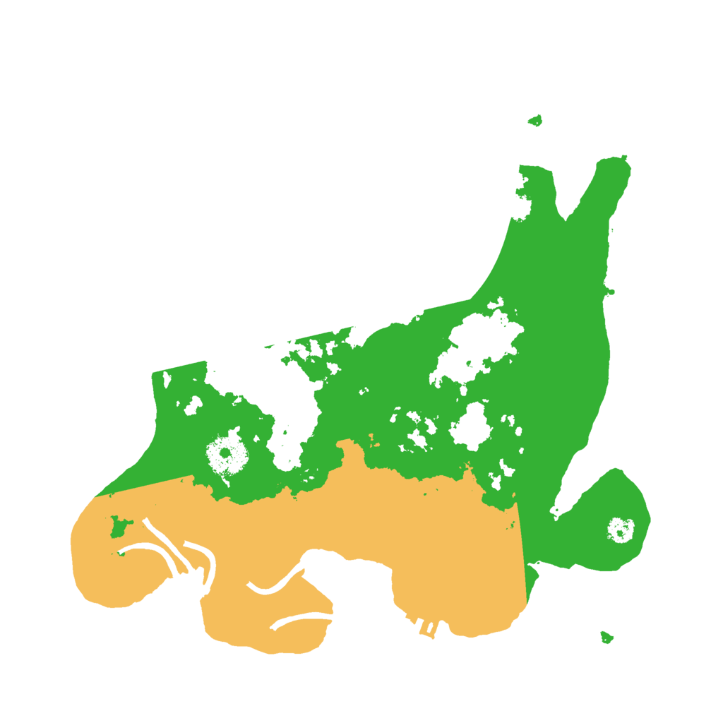 Biome Rust Map: Procedural Map, Size: 2800, Seed: 367840054
