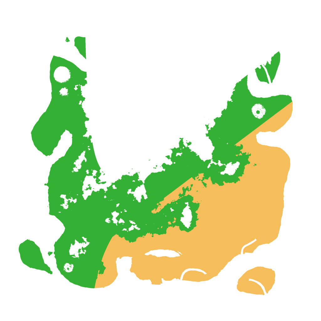 Biome Rust Map: Procedural Map, Size: 3500, Seed: 61311050