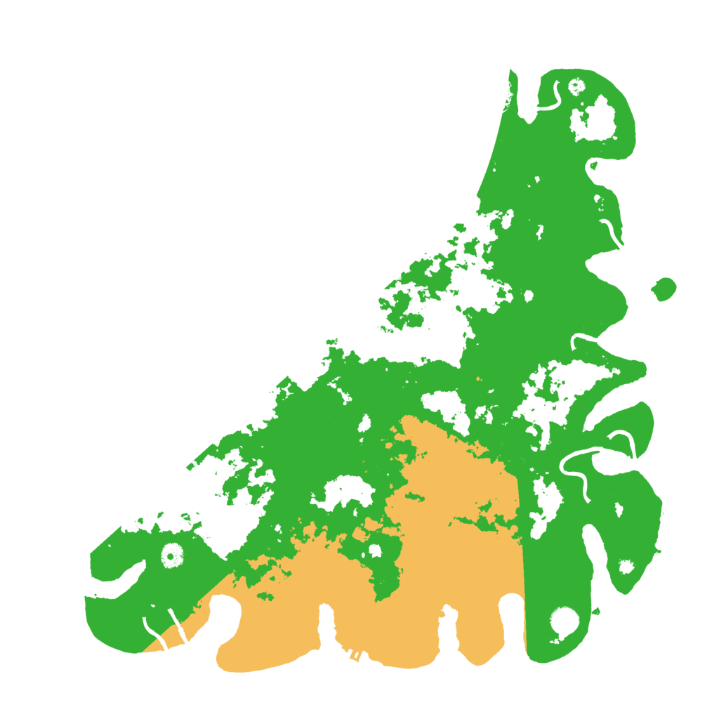 Biome Rust Map: Procedural Map, Size: 4500, Seed: 960916356