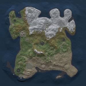 Thumbnail Rust Map: Procedural Map, Size: 3200, Seed: 987897, 14 Monuments