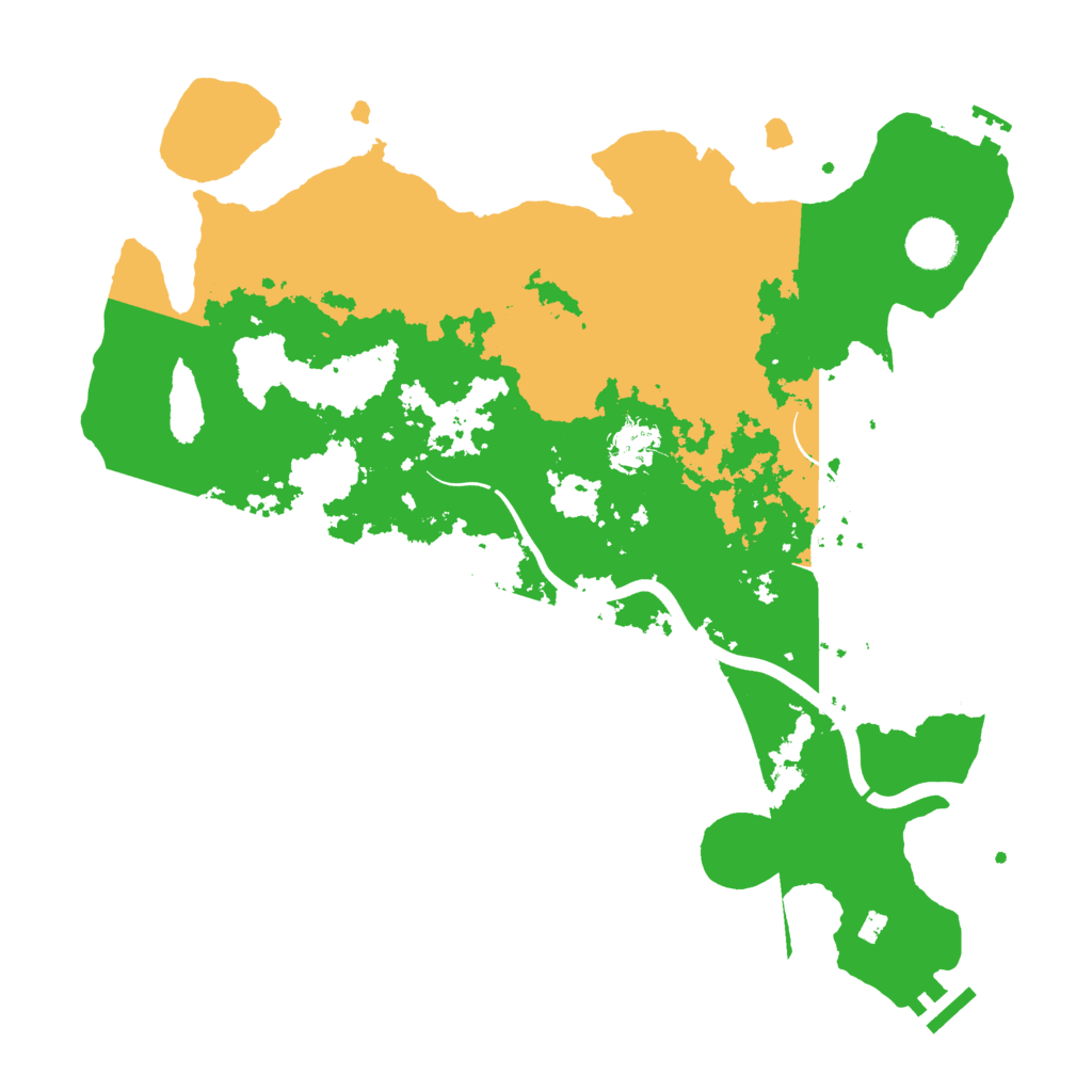 Biome Rust Map: Procedural Map, Size: 3800, Seed: 1677352829