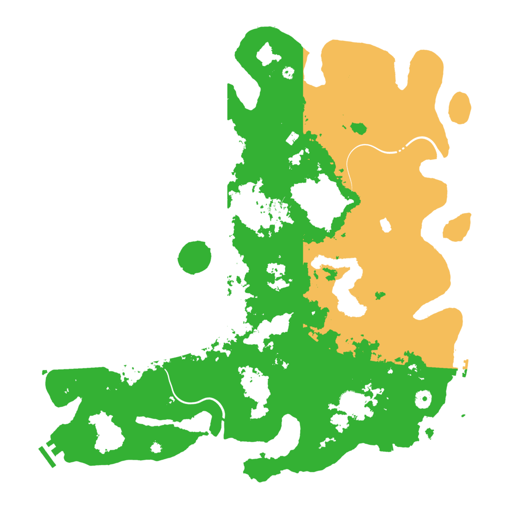Biome Rust Map: Procedural Map, Size: 4250, Seed: 777279515