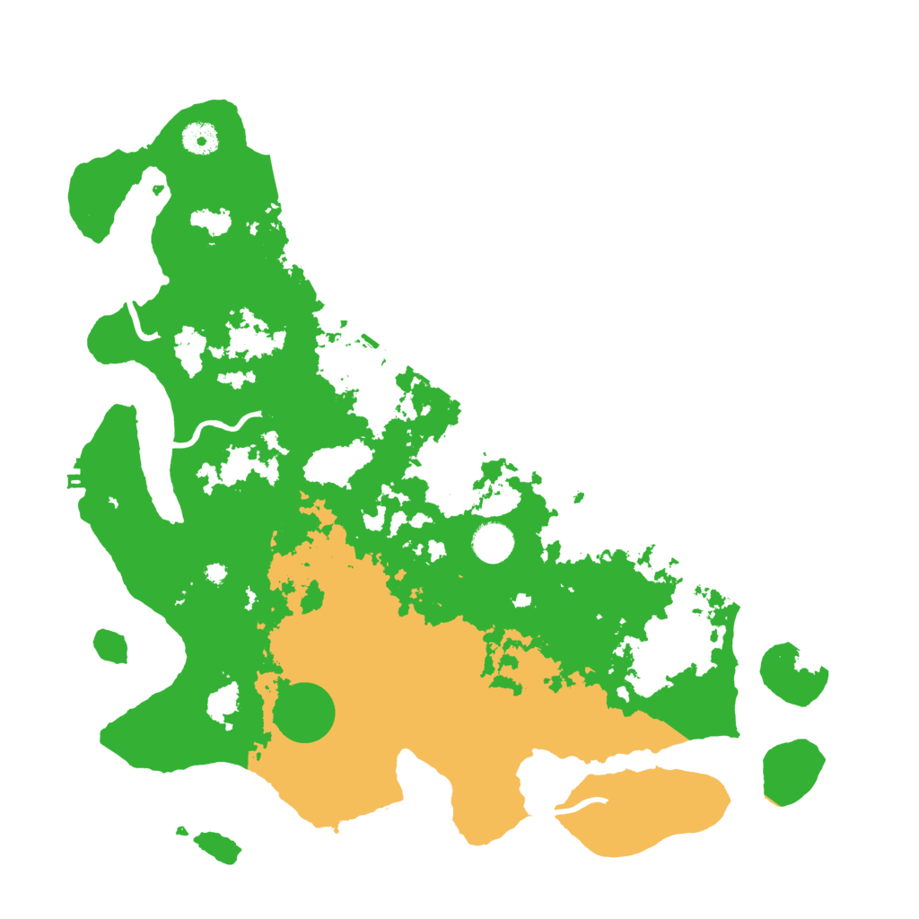 Biome Rust Map: Procedural Map, Size: 4000, Seed: 107772875