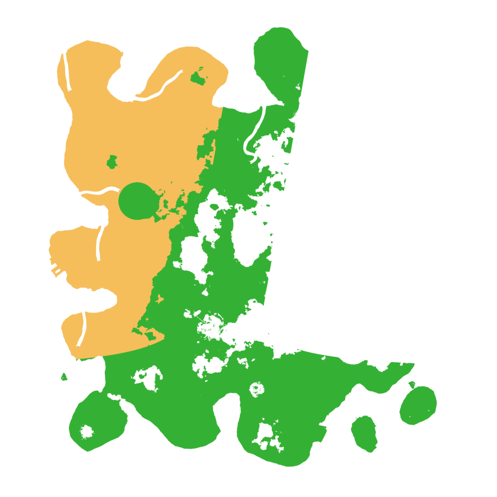 Biome Rust Map: Procedural Map, Size: 3500, Seed: 82089794