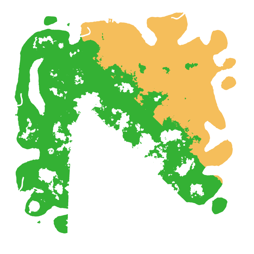 Biome Rust Map: Procedural Map, Size: 4250, Seed: 1160894209
