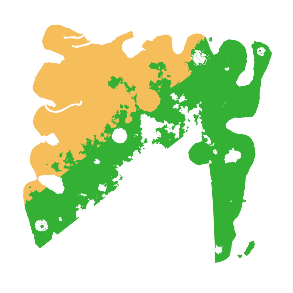 Biome Rust Map: Procedural Map, Size: 3500, Seed: 69277138