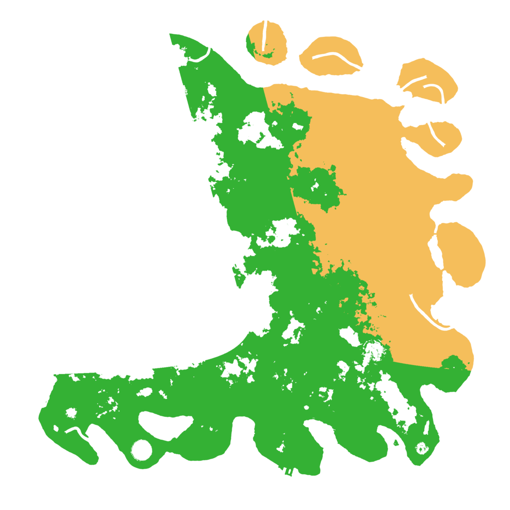 Biome Rust Map: Procedural Map, Size: 4350, Seed: 997478670