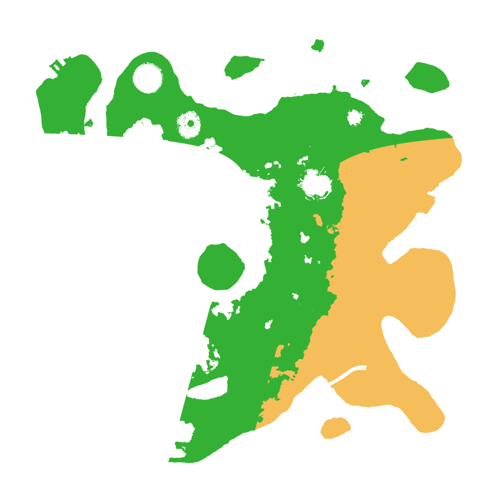 Biome Rust Map: Procedural Map, Size: 3000, Seed: 118196638