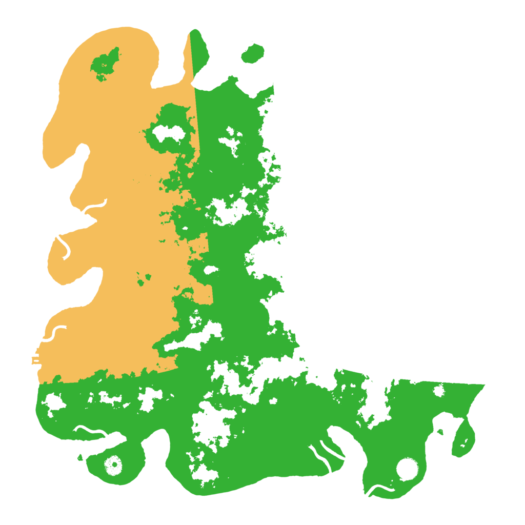 Biome Rust Map: Procedural Map, Size: 4250, Seed: 871062582
