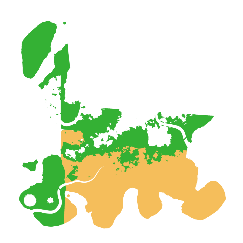 Biome Rust Map: Procedural Map, Size: 3483, Seed: 12311726