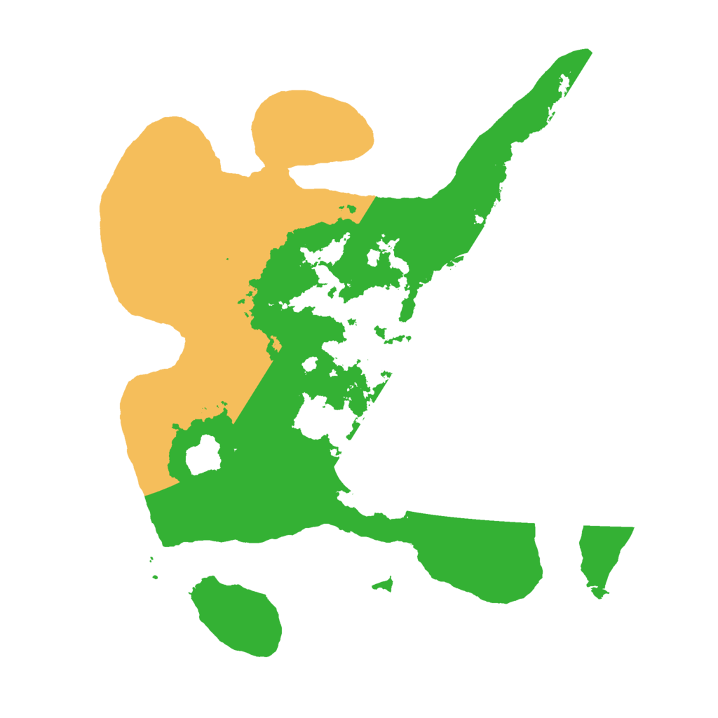 Biome Rust Map: Barren, Size: 2500, Seed: 787854