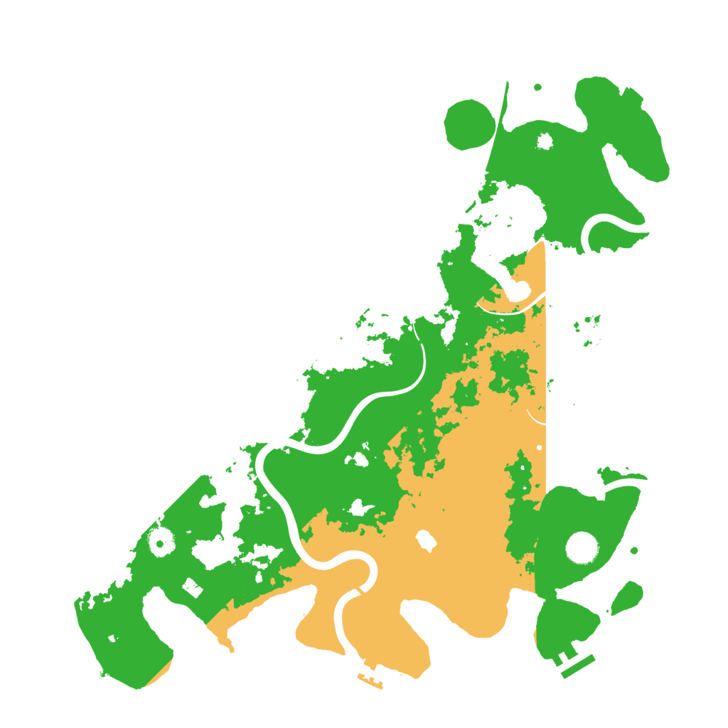 Biome Rust Map: Procedural Map, Size: 4000, Seed: 119347450